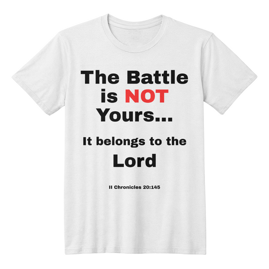 T-shirt- scripture Battle 1