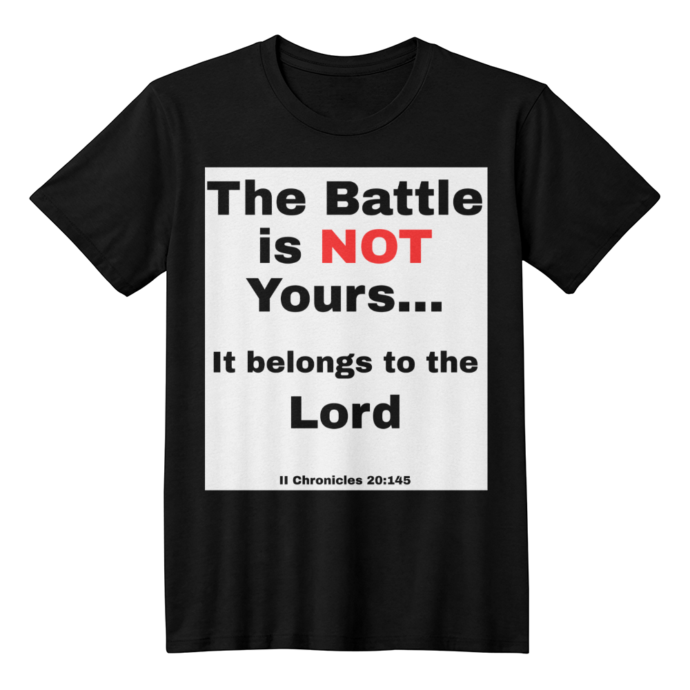 T-shirt- scripture Battle 1