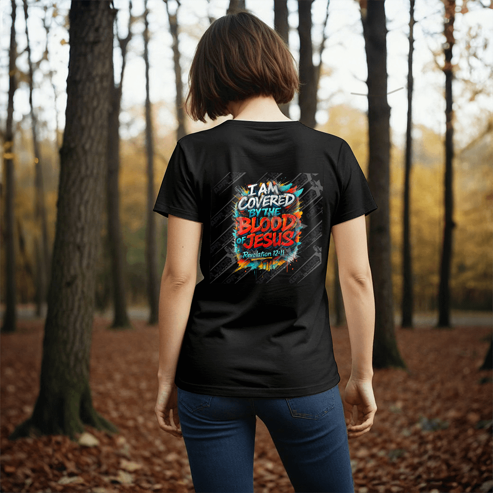 Covered by the blood t shirt