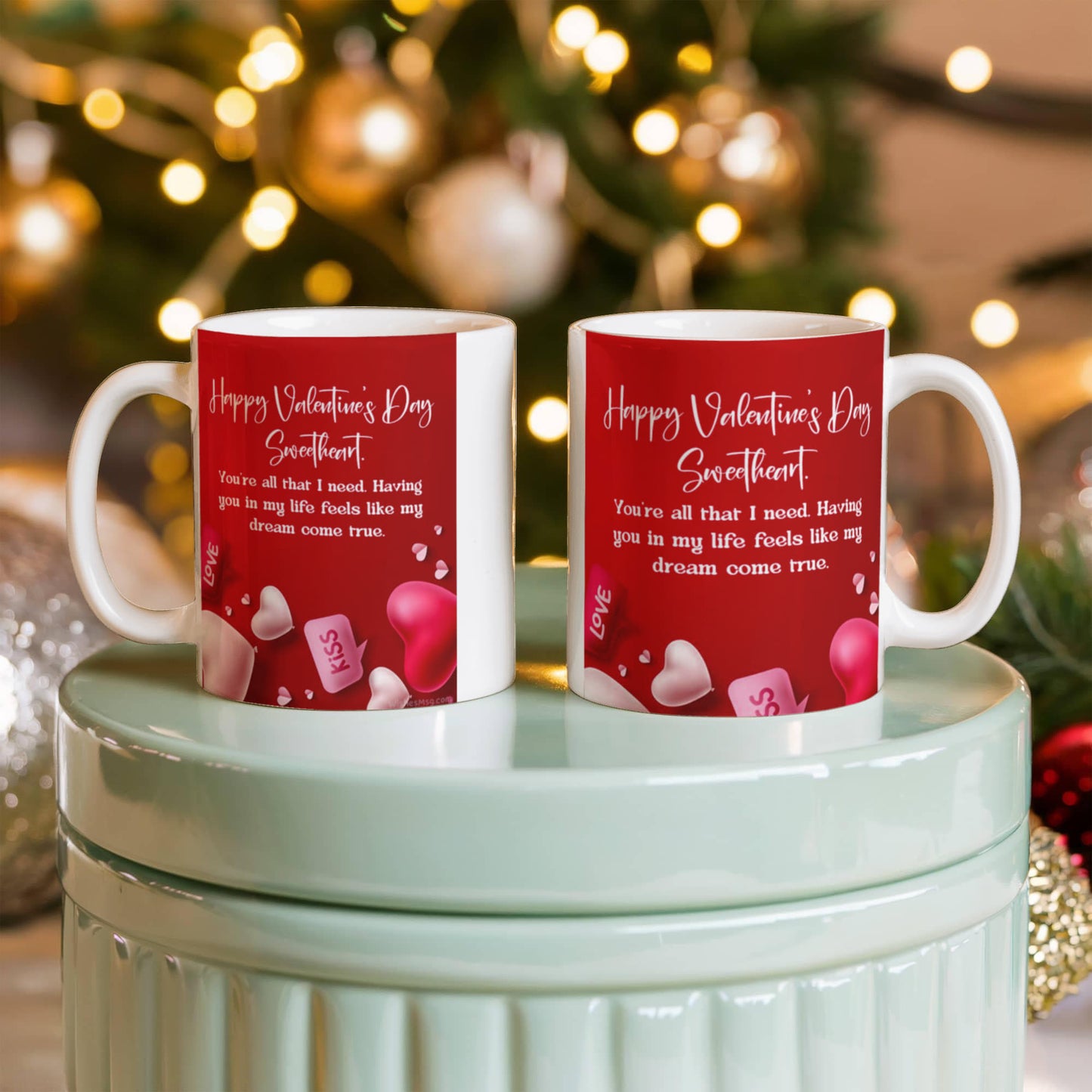 Happy valentine Sweetheart mug