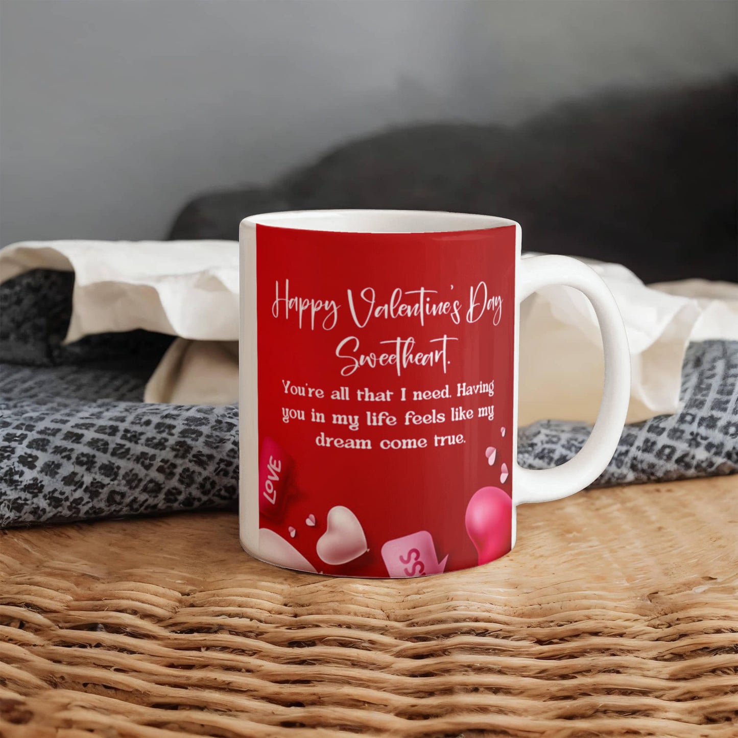 Happy valentine Sweetheart mug