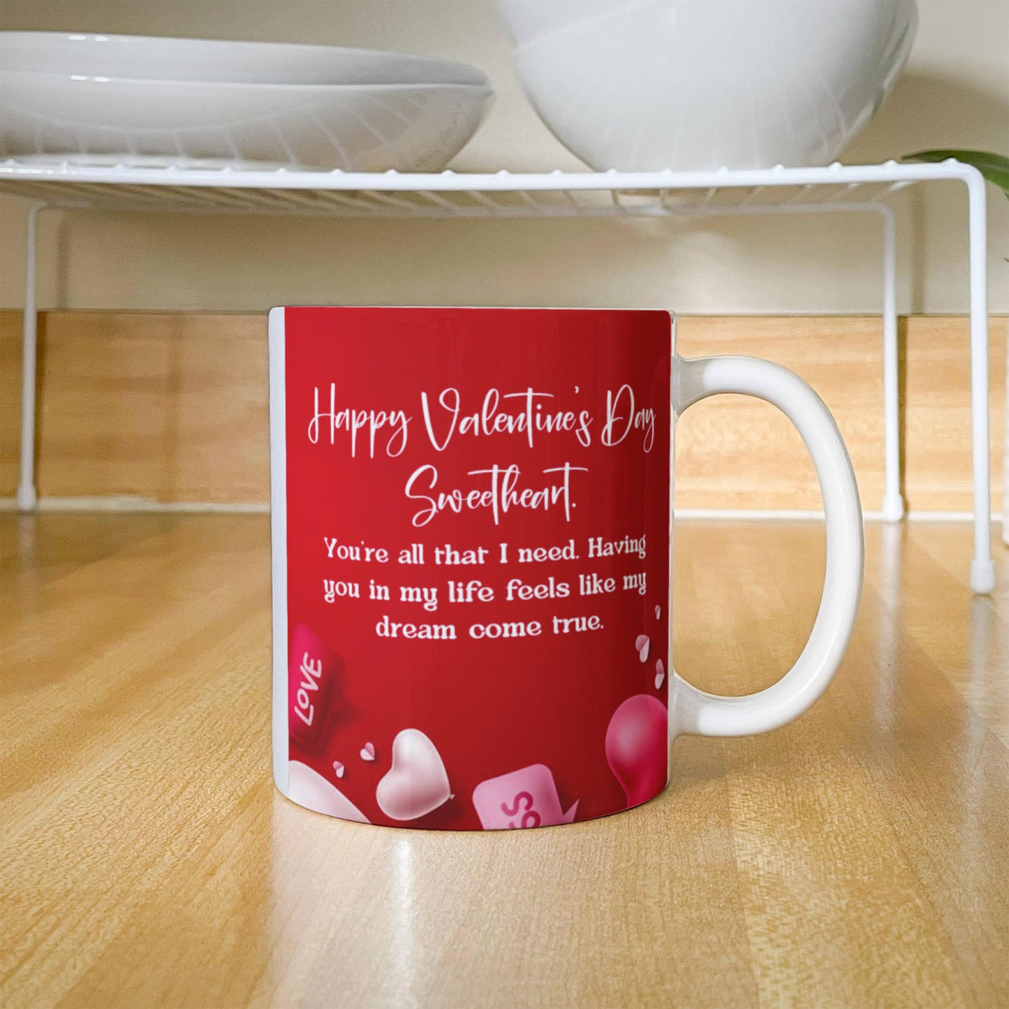 Happy valentine Sweetheart mug