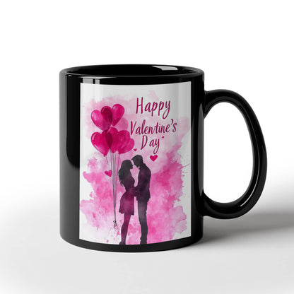 lady and man valentine mug