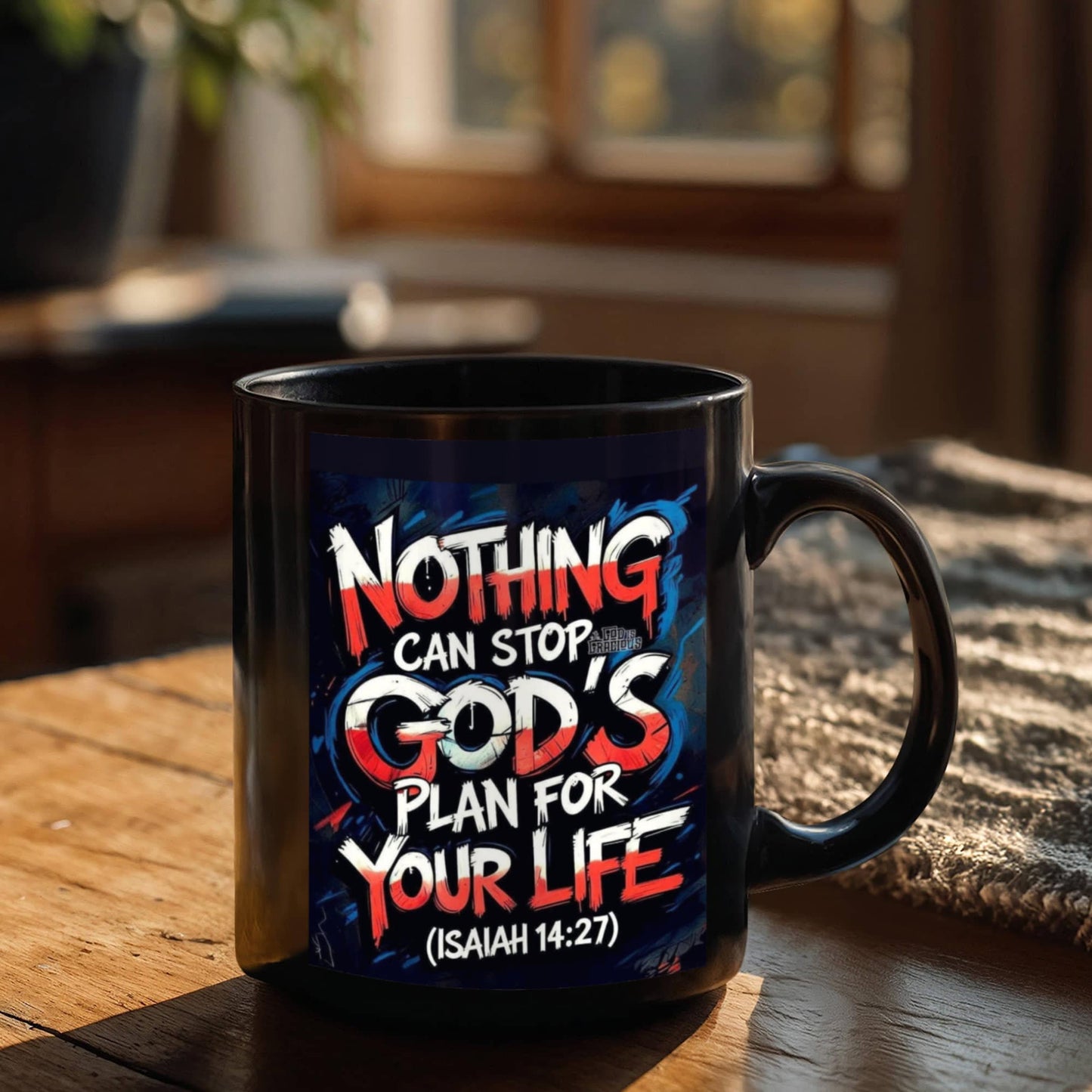 Nothing can stop God's plan mug