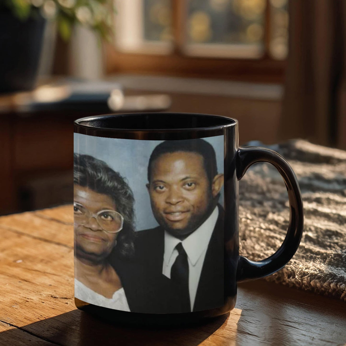 moma and  wayne again mug