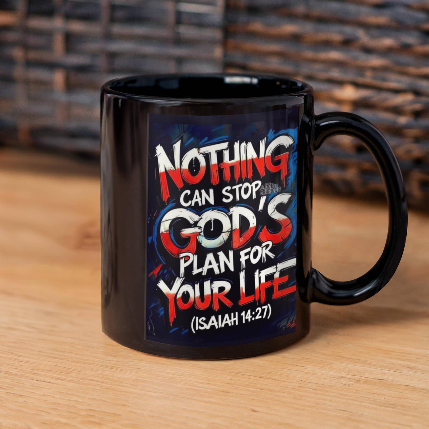 Nothing can stop God's plan mug