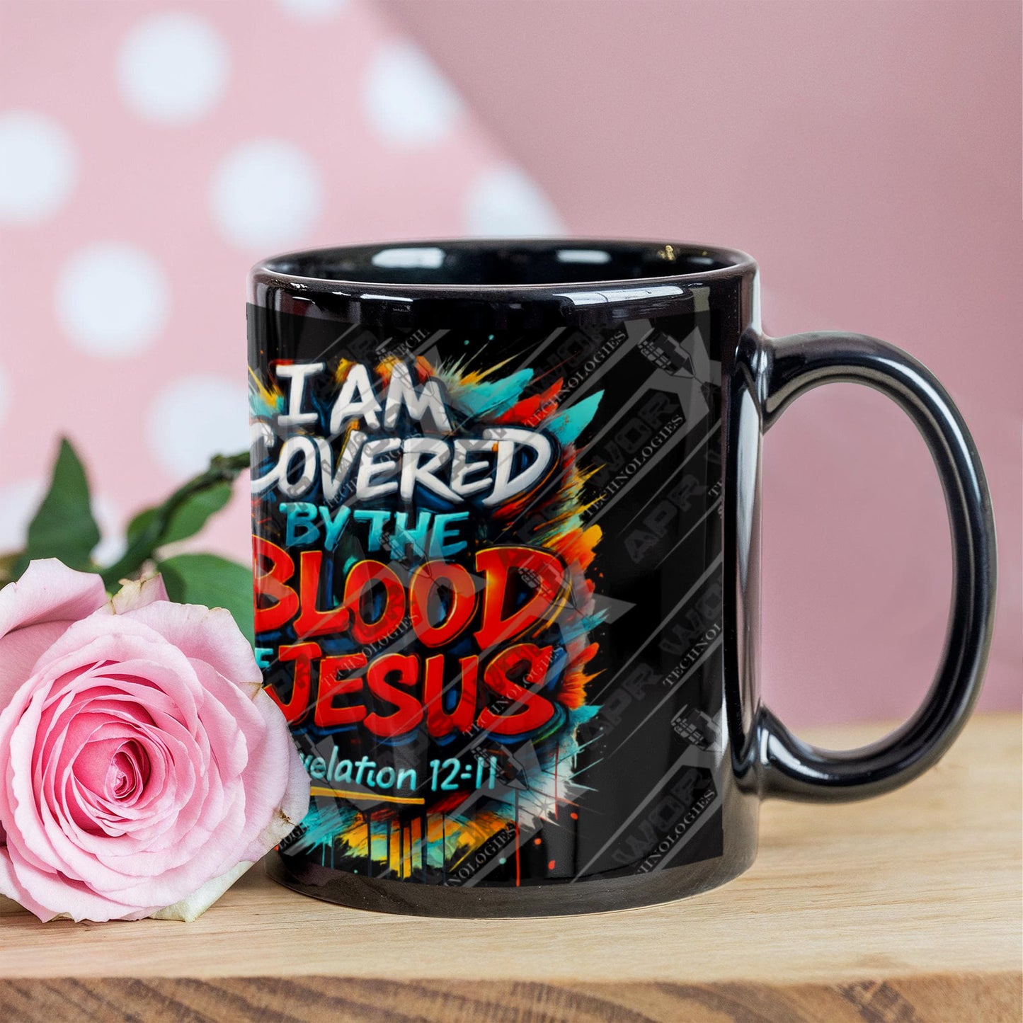Covered by Blood mug